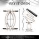 Затискач для статевих губ Master Series: Pussy Tugger Adjustable Vagina Clamp with Chain SO8797 фото 5