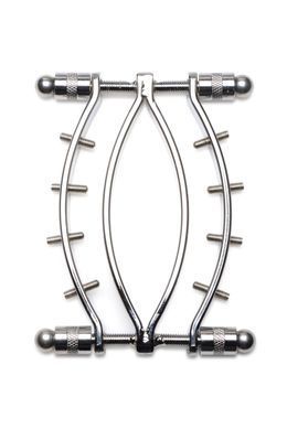 Затискач для вагіни Master Series: Spread 'Em Poker Vagina Clamp with Adjustable Pressure Screws, ши SO8798 фото