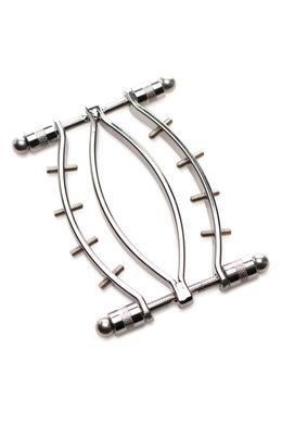 Затискач для вагіни Master Series: Spread 'Em Poker Vagina Clamp with Adjustable Pressure Screws, ши SO8798 фото