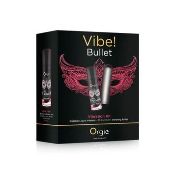 Набір Orgie Vibe Bullet: рідкий вібратор та віброкуля SX3138 фото