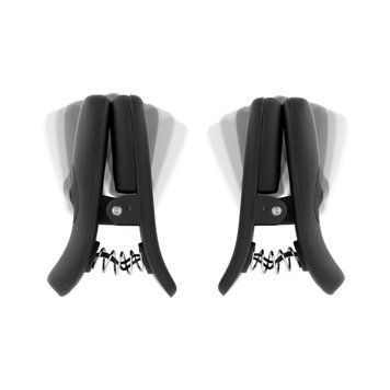 Затискачі для сосків з вібрацією Bedroom Fantasies Vibrating Nipple Clamps - Black SX5027 фото