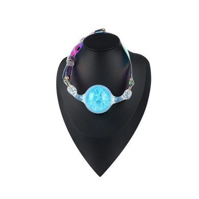 Кляп Liebe Seele Crystal Ball Gag - Blue (Small Ball) SX4850 фото