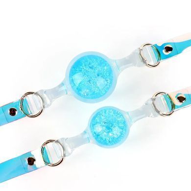 Кляп Liebe Seele Crystal Ball Gag - Blue (Small Ball) SX4850 фото