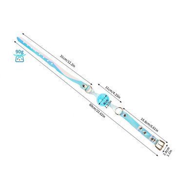 Кляп Liebe Seele Crystal Ball Gag - Blue (Small Ball) SX4850 фото