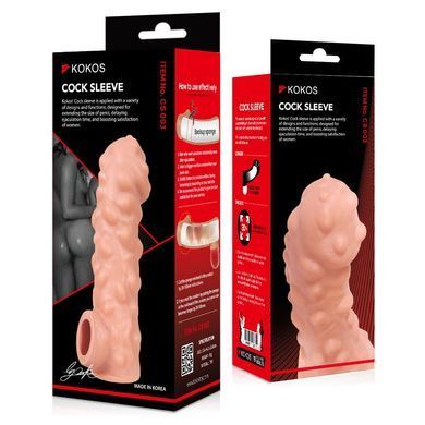 Насадка на член Kokos Cock Sleeve CS 003 L SX1456 фото