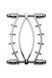 Затискач для вагіни Master Series: Spread 'Em Poker Vagina Clamp with Adjustable Pressure Screws, ши SO8798 фото 2