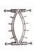 Затискач для вагіни Master Series: Spread 'Em Poker Vagina Clamp with Adjustable Pressure Screws, ши SO8798 фото 1