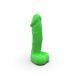 Свічка у вигляді члена Pure Bliss BIG Green 18 см SX1654 фото 4