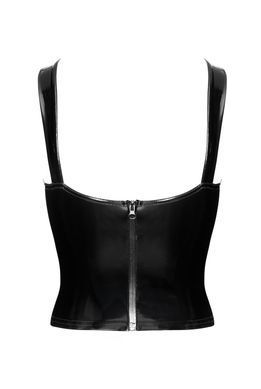 Корсет Noir Handmade F379 Dominae Frontbind PVC Corset Top XS SX4128 фото