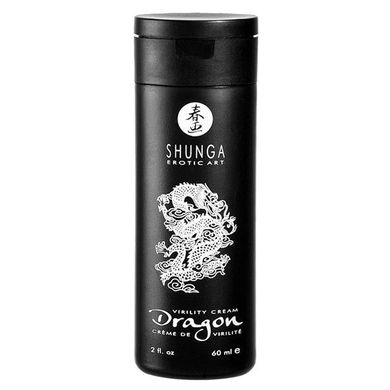 Стимулювальний крем для пар Shunga SHUNGA Dragon Cream (60 мл), ефект тепло-холод та поколювання SO2523 фото