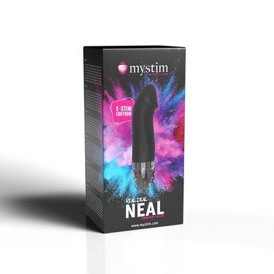 Вібратор з електростимуляцією Mystim Real Deal Neil Black Edition SO8144 фото