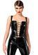 Корсет Noir Handmade F379 Dominae Frontbind PVC Corset Top XS SX4128 фото 1