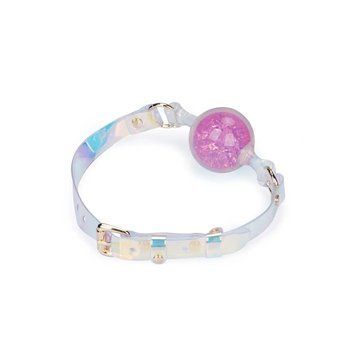 Кляп Liebe Seele Crystal Ball Gag - Pink (Small Ball) SX4852 фото