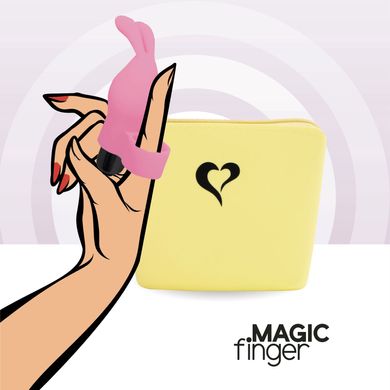 Вібратор на палець FeelzToys Magic Finger Vibrator Pink SO4434 фото