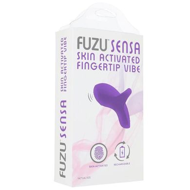 Вібратор на палець FUZU Sensa Skin Activated Fingertip Vibe &ndash; Pastel Purple, сенсорне керування, 8 режимів SX2742 фото