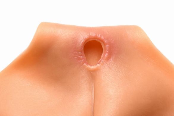 Накладна вагіна Master Series Silicone Vagina + Butt Panties - Small SX1190 фото