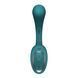 Вагінально-кліторальний вібратор Satisfyer G for Goddess 2 Bottle Green, 2 мотори SX3261 фото 3