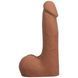Фалоімітатор Doc Johnson The Realistic Cock ULTRASKYN - 7 Inch with Balls Caramel SX4456 фото 2