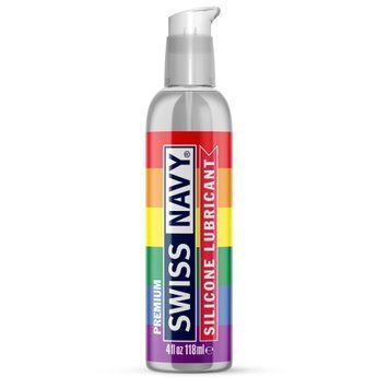 Лубрикант на силіконовій основі Swiss Navy Silicone 118 мл Pride Edition SX1367 фото
