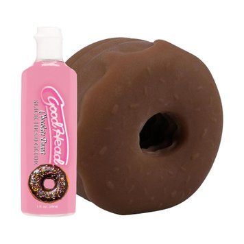 Набір для мінету Doc Johnson GoodHead Chocolate Donut Blowjob Set (м'яте паковання!!!) SX4415-R фото