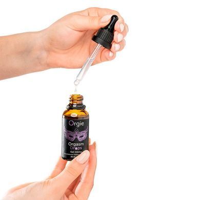Збуджувальні краплі для клітора Orgie Orgasm Drops, 30 мл, ефект розігріву та охолодження SX1529 фото