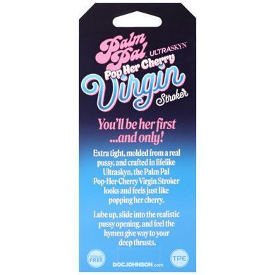 Мастурбатор Doc Johnson Palm Pal Virgin Stroker with Pop Her Cherry Juice SX4491 фото