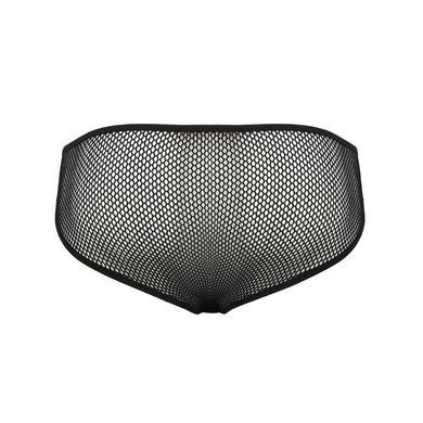 Чоловічі труси зі шнурівкою Passion 035 SLIP RICHARD XXL/XXXL Black, екошкіра, сітка SO7578 фото