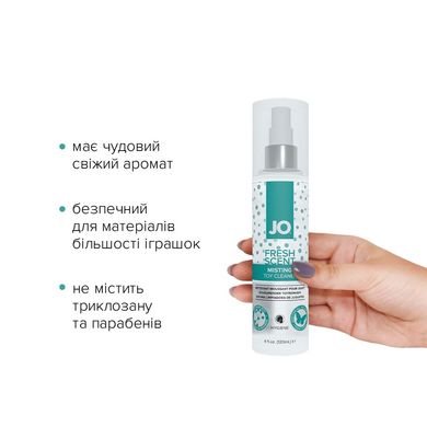 Засіб для чищення JO Fresh Scent Misting Toy Cleaner (120 мл) з ароматом свіжості SO2447 фото