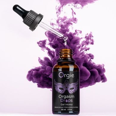 Збуджувальні краплі для клітора Orgie Orgasm Drops, 30 мл, ефект розігріву та охолодження SX1529 фото