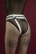 Гартери Feral Feelings - Belt Briefs, трусики, натуральна шкіра, колір білий SO3447 фото 3