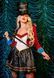 Костюм дресирувальниці Leg Avenue Ringmaster Costume S, сукня, капелюх SO9193 фото 4