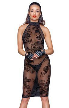 Сукня Noir Handmade F240 Midi tulle dress with velvet straps, XL SX0142 фото