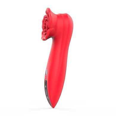 Розкішний вібратор для клітора Loviss Tona Rose Vibrator, у вигляді троянди, 9 режимів SX3993 фото