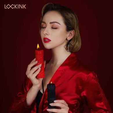 БДСМ-свічки LOCKINK SEVANDA Fetish Drip Candles Set, 2 шт, низькотемпературні, шкребок у комплекті SX0861 фото