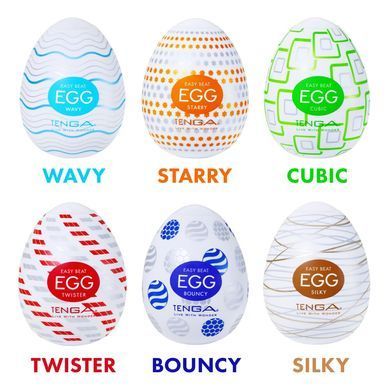 Мастурбатор-яйце Tenga Egg Silky SX4022 фото