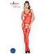 Бодістокінг Passion BS038 red, комбінезон, імітація панчіх і пояса PBS038R фото 2