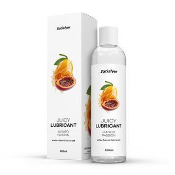 Лубрикант на водній основі Satisfyer Juicy Lubricant Mango & Passion 300 мл (м'яте паковання!!!) SX2726-R фото