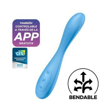 Універсальний смарт-вібратор Satisfyer G-Spot Flex 4, гнучкий стовбур із фіксацією положення SO6724 фото