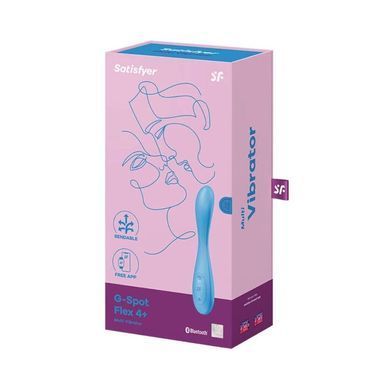 Універсальний смарт-вібратор Satisfyer G-Spot Flex 4, гнучкий стовбур із фіксацією положення SO6724 фото