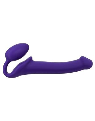 Безремінний страпон Strap-On-Me Violet M, повністю регульований, діаметр 3,3 см SO2707 фото