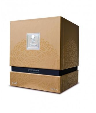 Духи із феромонами чоловічі SHIATSU Pheromone Fragrance men grey, 50 мл HOT67131 фото