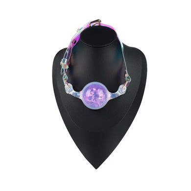 Кляп Liebe Seele Crystal Ball Gag - Purple (Large Ball) SX4855 фото