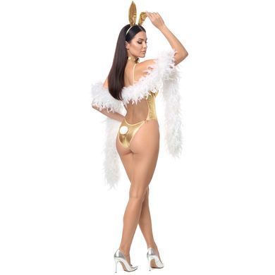 Еротичний костюм зайки Art of Sex - Secret bunny, колір золото, розмір L SX4949 фото