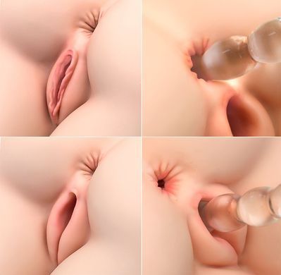 Мастурбатор Naked Factory TRISHA B TYPE, виражені статеві губи, вагіна + анус, дуже реалістичний SX3481 фото