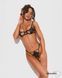 Комплект Obsessive Luise Sublim Black 2-pcs crotchless set L/XL SX5083 фото 4