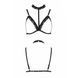 Бюстгальтер-стрепи з чокером Passion Exclusive SHELLY BRA XXL/XXXL, black SO6420 фото 5