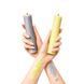Свічка для WaxPlay Feral Feelings soft 15 см Light Yellow SX5178 фото 3