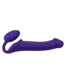 Безремінний страпон Strap-On-Me Violet L, повністю регульований, діаметр 3,7 см SO2708 фото