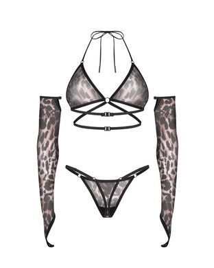 Комплект Obsessive Addia 3-pcs set S/M SX5034 фото