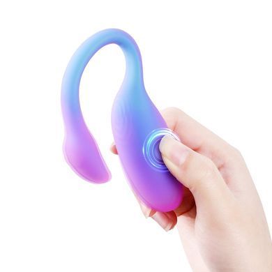 Смарт-віброяйце Magic Motion Flamingo Max Blue 2 в 1: віброяйце та тренажер Кегеля, 10 режимів SX3227 фото